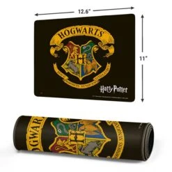 Wizarding World Harry Potter Hogwarts Houses Crest Gaming Mouse Pad