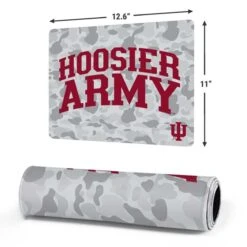 Indiana University Hoosier Army Gaming Mouse Pad