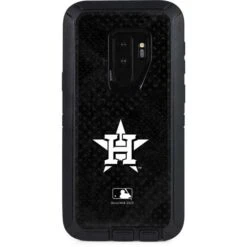 MLB Houston Astros Dark Wash Otterbox Defender Galaxy Skin