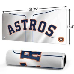 MLB Houston Astros Jersey Gaming Mouse Pad -Skinit Store houston astros jersey extra large gaming mouse pad 1679488404 MSPMLBHUA01GAMGXL PR 02
