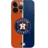 MLB Houston Astros Split IPhone 15 Pro Skin -Skinit Store houston astros split iphone 14 pro skin 1679000834 SKNCVSMLB11IPH14P PR 01