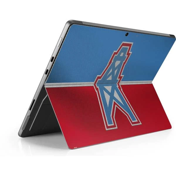 NFL Houston Oilers Vintage Surface Pro 8 Skin 5 NFL Houston Oilers Vintage Surface Pro 8 Skin - Image 3