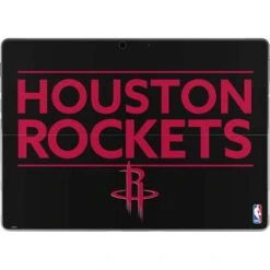 NBA Houston Rockets Standard - Black Surface Pro 8 Skin