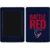 NFL Houston Texans Team Motto Amazon Kindle Skin -Skinit Store houston texans team motto kindle paperwhite e reader 6in skin 1528396120 SKNNFLSLG13KWHT6X PR 01