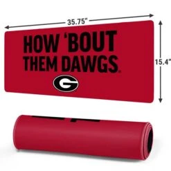 University Of Georgia How Bout Them Dawgs Gaming Mouse Pad -Skinit Store how bout them dawgs extra large gaming mouse pad 1677118397 MSPBDAWGS01GAMGXL PR 02