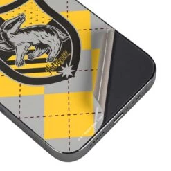 Wizarding World Harry Potter Hufflepuff Crest IPhone 15 Pro Max Skin -Skinit Store hufflepuff crest iphone 15 pro max skin 1694187082 SKNHRYPTR18IP15PM PR 03