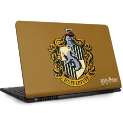 Wizarding World Harry Potter Hufflepuff House Crest Dell Inspiron Skin