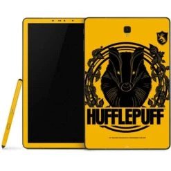 Wizarding Worlds Harry Potter Hufflepuff Illustration Samsung Galaxy Tab Skin