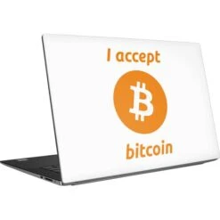 I Accept Bitcoin Dell XPS Skin