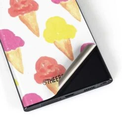 Bouffants And Broken Hearts Ice Cream Galaxy S23 Ultra Skin -Skinit Store ice cream galaxy s23 ultra skin 1677291028 SKNBFNTBH17GXY23U PR 03