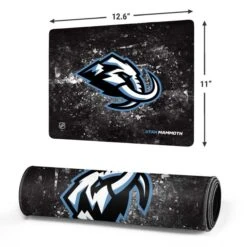NHL Utah Mammoth Ice Frost Gaming Mouse Pad