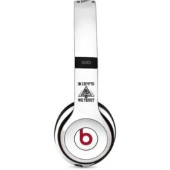 In Crypto We Trust Beats Solo 3 Wireless Skin