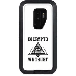 In Crypto We Trust Otterbox Defender Galaxy Skin