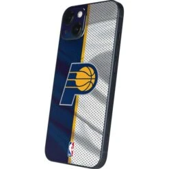 NBA Indiana Pacers Away Jersey IPhone 15 Skin -Skinit Store indiana pacers away jersey iphone 15 skin 1694705040 SKNNBAIND01IPHN15 PR 02