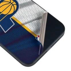 NBA Indiana Pacers Away Jersey IPhone 15 Skin -Skinit Store indiana pacers away jersey iphone 15 skin 1694705040 SKNNBAIND01IPHN15 PR 03