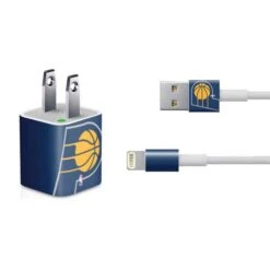 NBA Indiana Pacers Large Logo IPhone Charger (5W USB) Skin