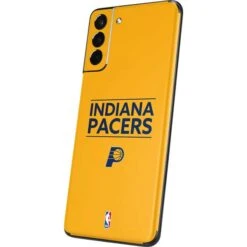 NBA Indiana Pacers Standard - Yellow Galaxy S21 5G Skin -Skinit Store indiana pacers standard yellow galaxy s21 5g skin 1613625721 SKNNBATMS42GLXY21 PR 02