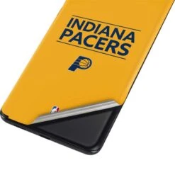 NBA Indiana Pacers Standard - Yellow Galaxy S21 5G Skin -Skinit Store indiana pacers standard yellow galaxy s21 5g skin 1613625721 SKNNBATMS42GLXY21 PR 04