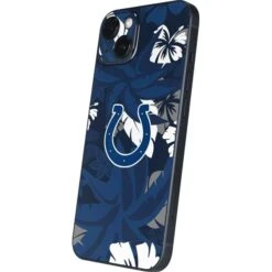NFL Indianapolis Colts Tropical Print IPhone 15 Skin -Skinit Store indianapolis colts tropical print iphone 15 skin 1694705090 SKNNFLALH14IPHN15 PR 02