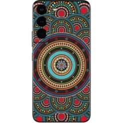 Infinite Circle Colored Galaxy S22 Skin