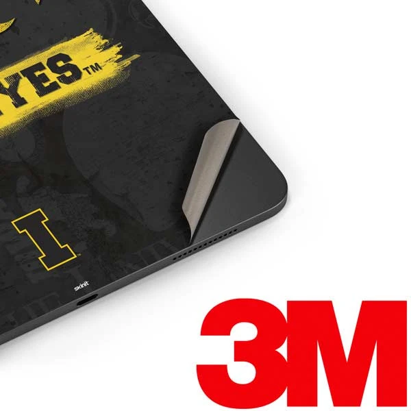 University Of Iowa Hawkeyes Distressed Logo Apple IPad Pro Skin 5 University Of Iowa Hawkeyes Distressed Logo Apple IPad Pro Skin - Image 3