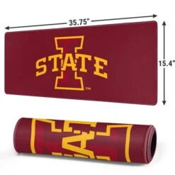 Iowa State University Primary Logo Gaming Mouse Pad -Skinit Store iowa state extra large gaming mouse pad 1710878639 MSPIOWSTC01GAMGXL PR 02