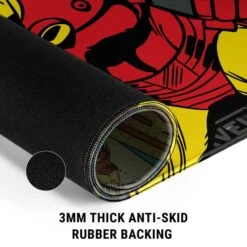Marvel Classic Comics Iron Man Action Vintage Gaming Mouse Pad -Skinit Store iron man action vintage extra large gaming mouse pad 1747234033 MSPMRVCOM10GAMGXL PR 04