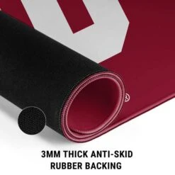 Indiana University IU Logo Gaming Mouse Pad -Skinit Store iu logo extra large gaming mouse pad 1677875672 MSPIHOOSR01GAMGXL PR 04