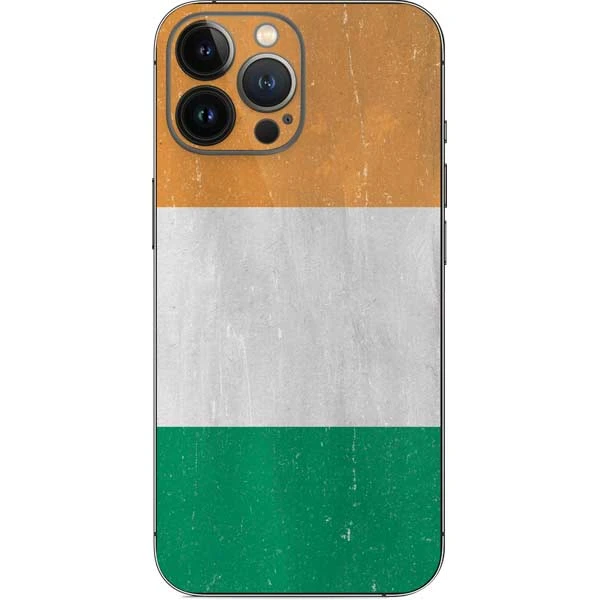 Ivory Coast Flag Distressed IPhone 14 Pro Max Skin 3 Ivory Coast Flag Distressed IPhone 14 Pro Max Skin