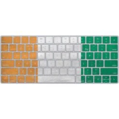 Ivory Coast Flag Distressed Magic Keyboard Skin