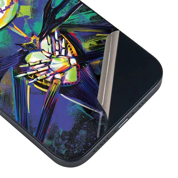Disney The Nightmare Before Christmas Jack Skellington Art IPhone 14 Plus Skin 5 Disney The Nightmare Before Christmas Jack Skellington Art IPhone 14 Plus Skin - Image 3
