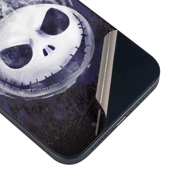 Disney The Nightmare Before Christmas Jack Skellington Face Art IPhone 14 Plus Skin 5 Disney The Nightmare Before Christmas Jack Skellington Face Art IPhone 14 Plus Skin - Image 3