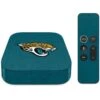 NFL Jacksonville Jaguars Teal Distressed Apple TV Skin