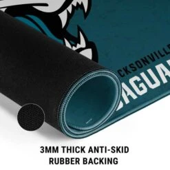 NFL Jacksonville Jaguars Teal Distressed Gaming Mouse Pad -Skinit Store jacksonville jaguars extra large gaming mouse pad 1655246155 MSPJAKJAG01GAMGXL PR 04