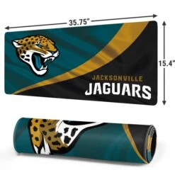 NFL Jacksonville Jaguars Gaming Mouse Pad -Skinit Store jacksonville jaguars flag extra large gaming mouse pad 1655246155 MSPJAKJAG02GAMGXL PR 02