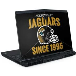 NFL Jacksonville Jaguars Helmet Dell Alienware Skin