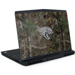 NFL Jacksonville Jaguars Realtree Xtra Green Camo Dell Alienware Skin