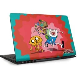 Adult Swim Adventure Time Jake And Finn Dell Inspiron Skin