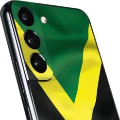 Jamaica Flag Galaxy S22 Skin -Skinit Store jamaica flag galaxy s22 skin 1646266087 SKNFLGJAMX1GLXY22 PR 03