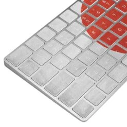 Japanese Flag Distressed Magic Keyboard Skin -Skinit Store japanese flag distressed magic keyboard skin 1616707017 SKNFLGDIS43AMKBDX PR 03