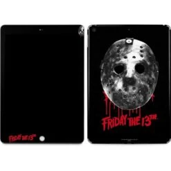 Warner Bros Friday The 13th Jason Voorhees Dripping Mask Apple IPad Skin