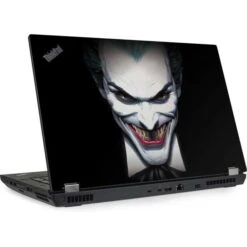 DC Comics The Joker Portrait By Alex Ross Lenovo ThinkPad Skin