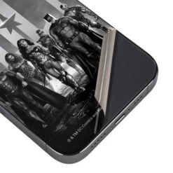 The Justice League (2017) Justice League Black And White IPhone 15 Pro Max Skin -Skinit Store justice league black and white iphone 15 pro max skin 1694187083 SKNJLSNDR01IP15PM PR 03