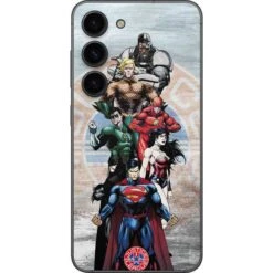 Justice League Heroes Stance 2 Galaxy S23 Skin