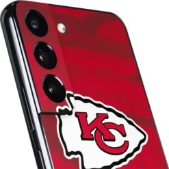 NFL Kansas City Chiefs Galaxy S22 Skin -Skinit Store kansas city chiefs galaxy s22 skin 1649782992 SKNNFLKCI02GLXY22 PR 03