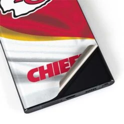 NFL Kansas City Chiefs Galaxy S22 Ultra Skin -Skinit Store kansas city chiefs galaxy s22 ultra skin 1649782993 SKNNFLKCI02GLX22U PR 04