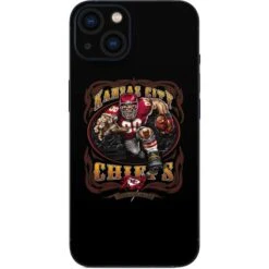Liquid Blue NFL Kansas City Chiefs Running Back IPhone 15 Skin