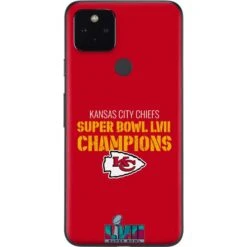 NFL Kansas City Chiefs Super Bowl LVII Champions Google Pixel 5a Skin