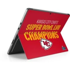 NFL Kansas City Chiefs Super Bowl LVII Champions Surface Pro 8 Skin -Skinit Store kansas city chiefs super bowl lvii champions surface pro 8 skin 1675881349 SKNSBLVII02MSSRP8 PR 03