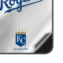 MLB Kansas City Royals Jersey Galaxy S23 Skin -Skinit Store kansas city royals jersey galaxy s23 skin 1679152295 SKNMLBKCR01GLXY23 PR 04